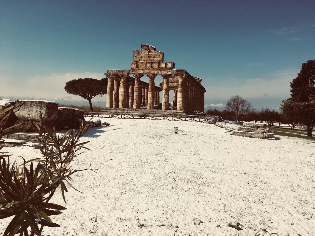 B&B Le Colonne Di Hera Argiva Capaccio Exteriör bild